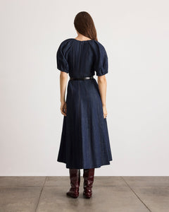 Piper Denim Dress in Midnight Rinse