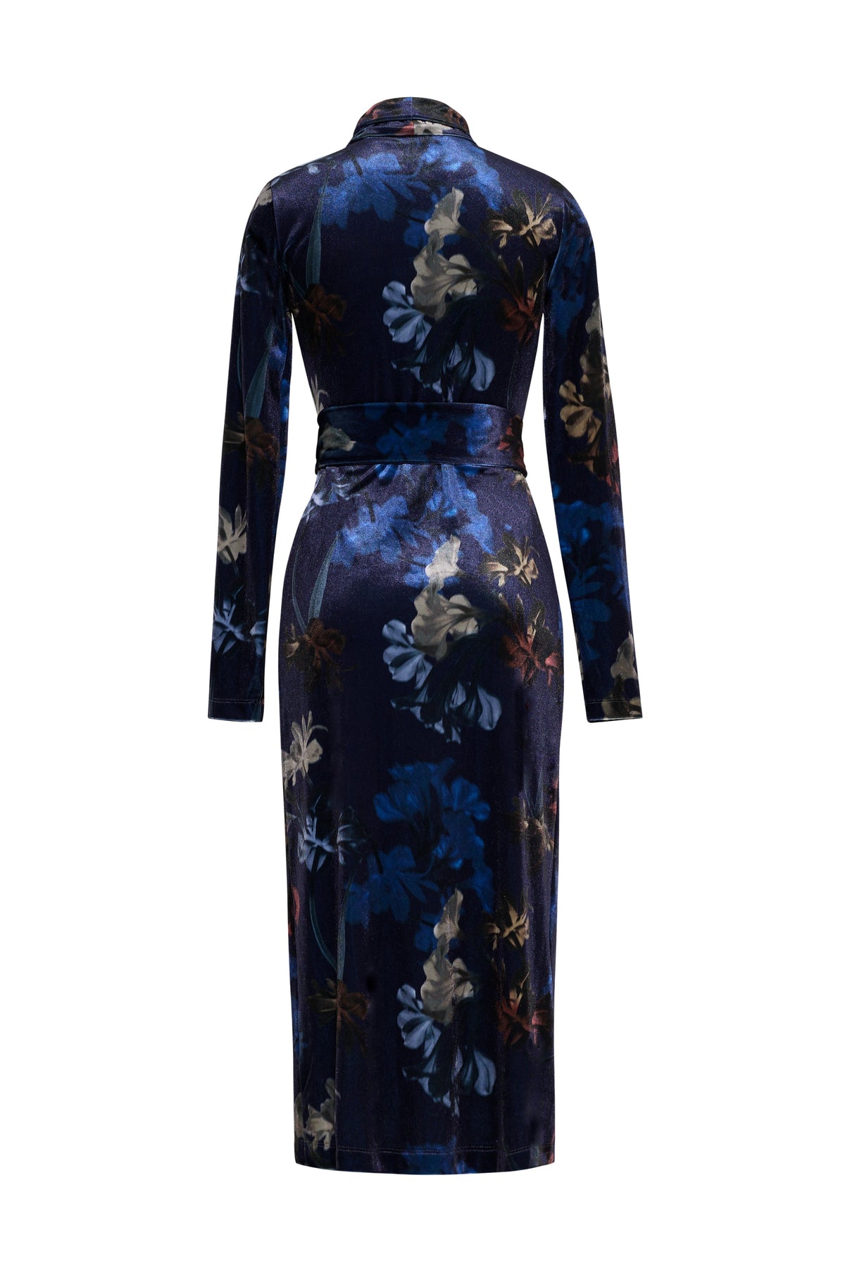 Piper Dress in Elysian Flora Navy