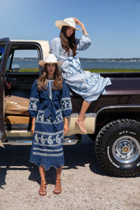 Navy Piper Dress