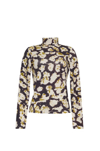 Piper Top in Spotted Black