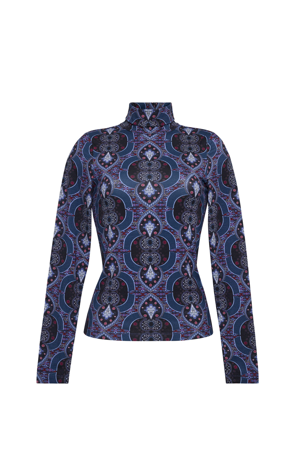 Piper Top in Trove Merlot