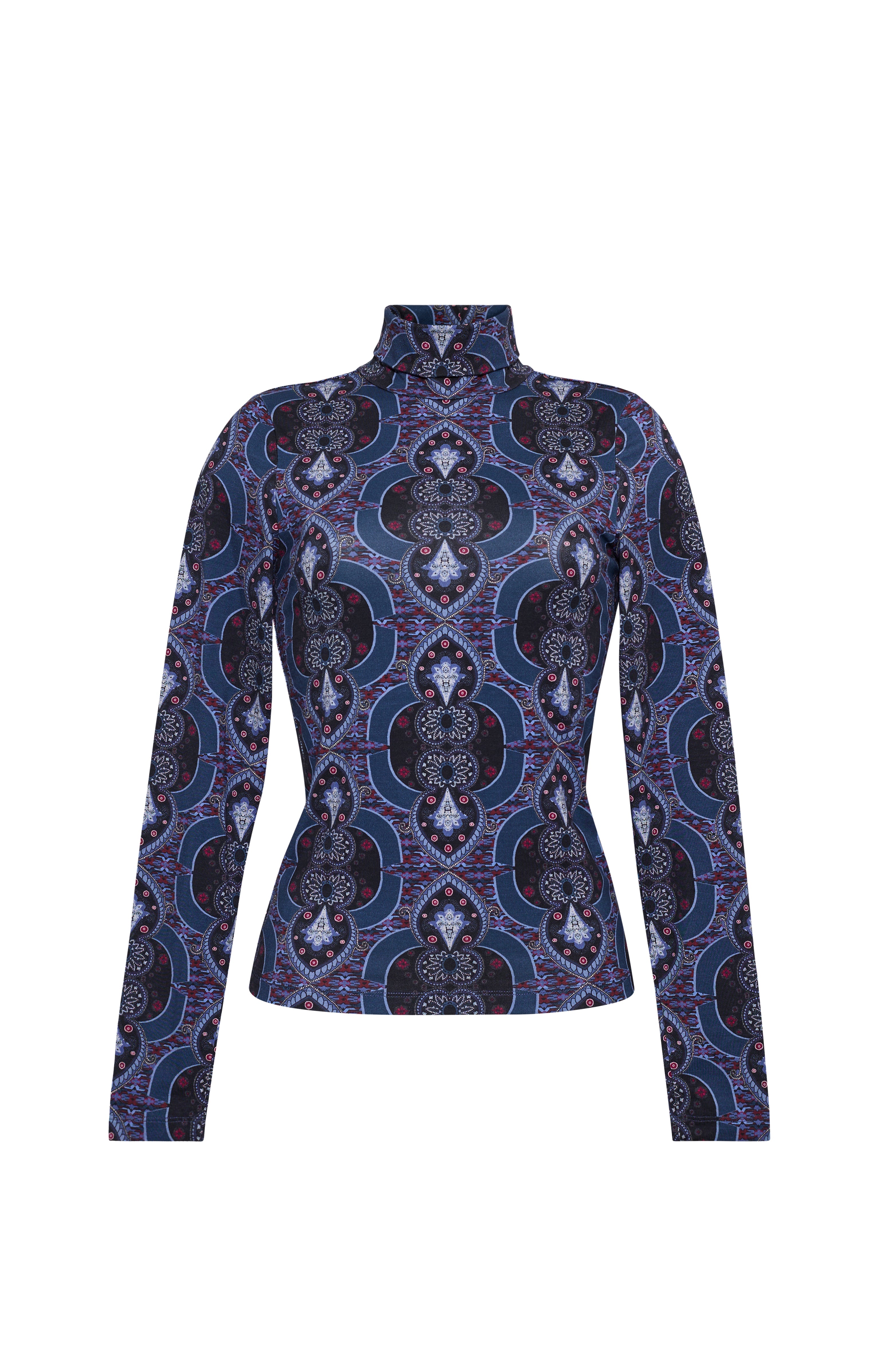 Piper Top in Trove Merlot