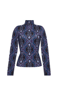 Piper Top in Trove Merlot