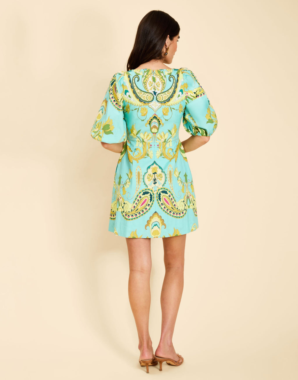 Pippa Mini Dress in Atlas Paisley