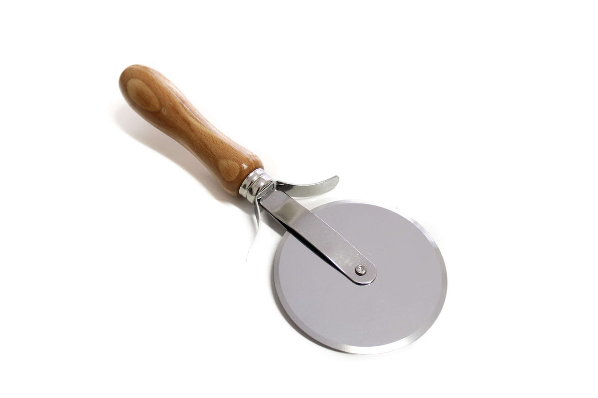 Italian Pizza Making Set with Peel & Slicer