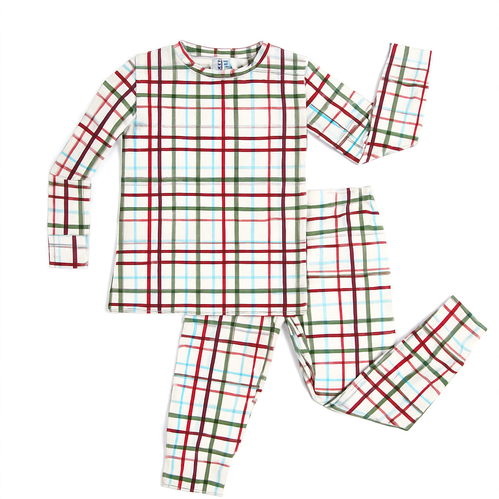 Plaid Bamboo Pajamas