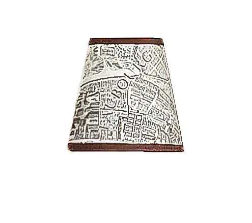 Plan de Paris Shade Cover