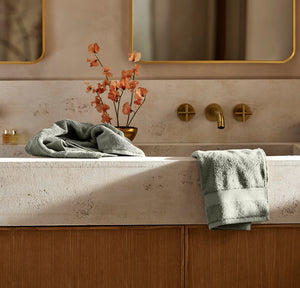 Plush Bath Towel Set in Juniper