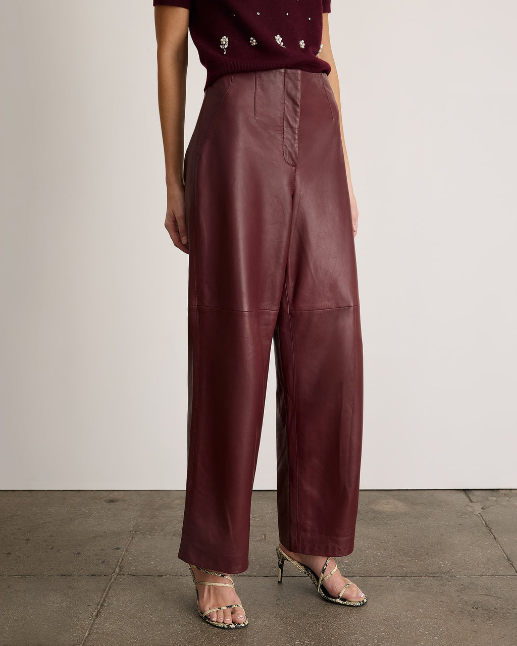 Weston Pant in Mahogany