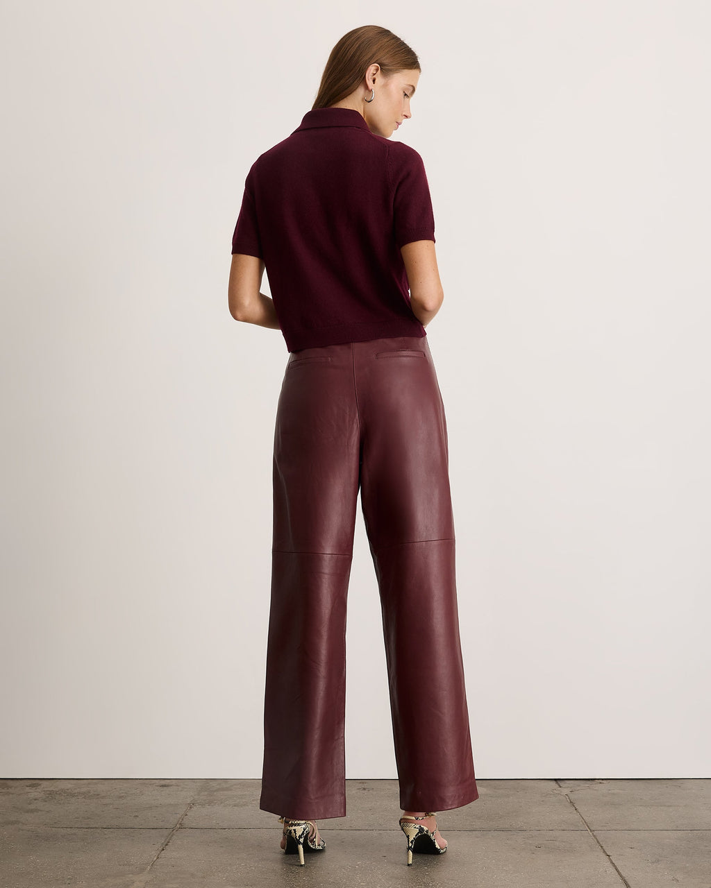 Weston Pant in Mahogany