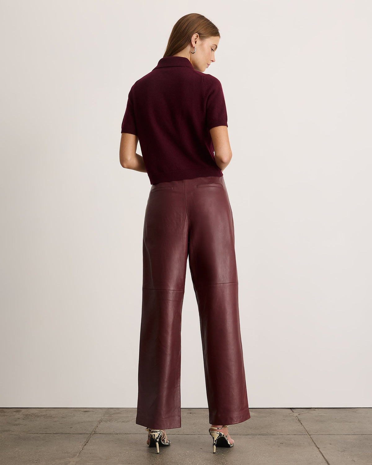 Weston Pant in Mahogany