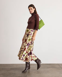 Kayden Turtleneck in Deep Redwood