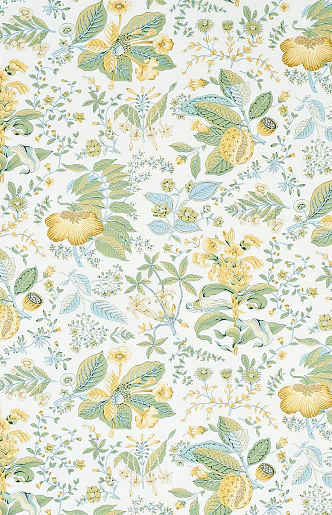 Pomegranate Botanical Fabric