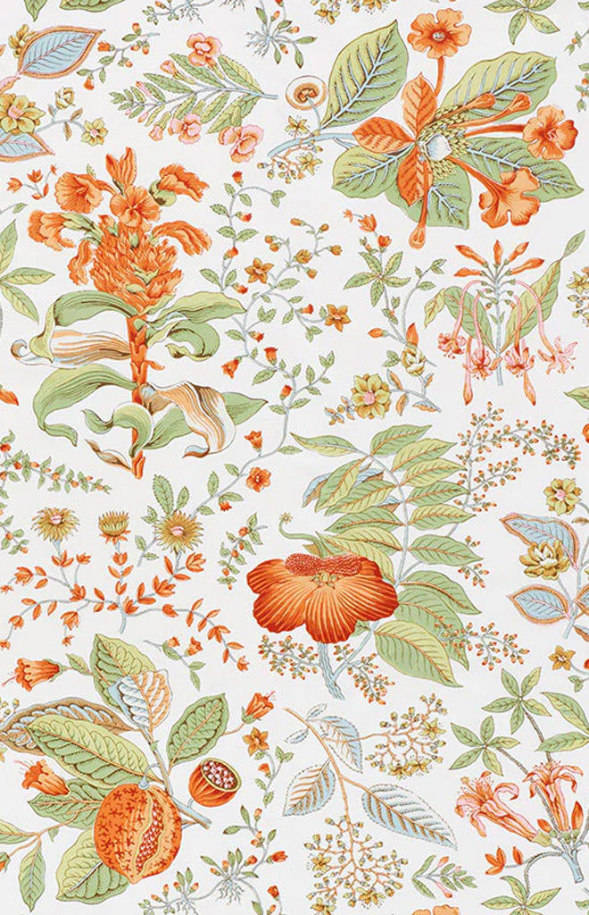 Pomegranate Botanical Fabric