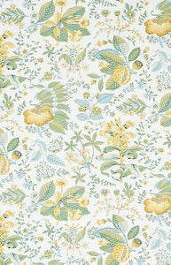 Pomegranate Botanical Fabric