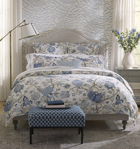 Pondicherry Duvet Cover in Sea