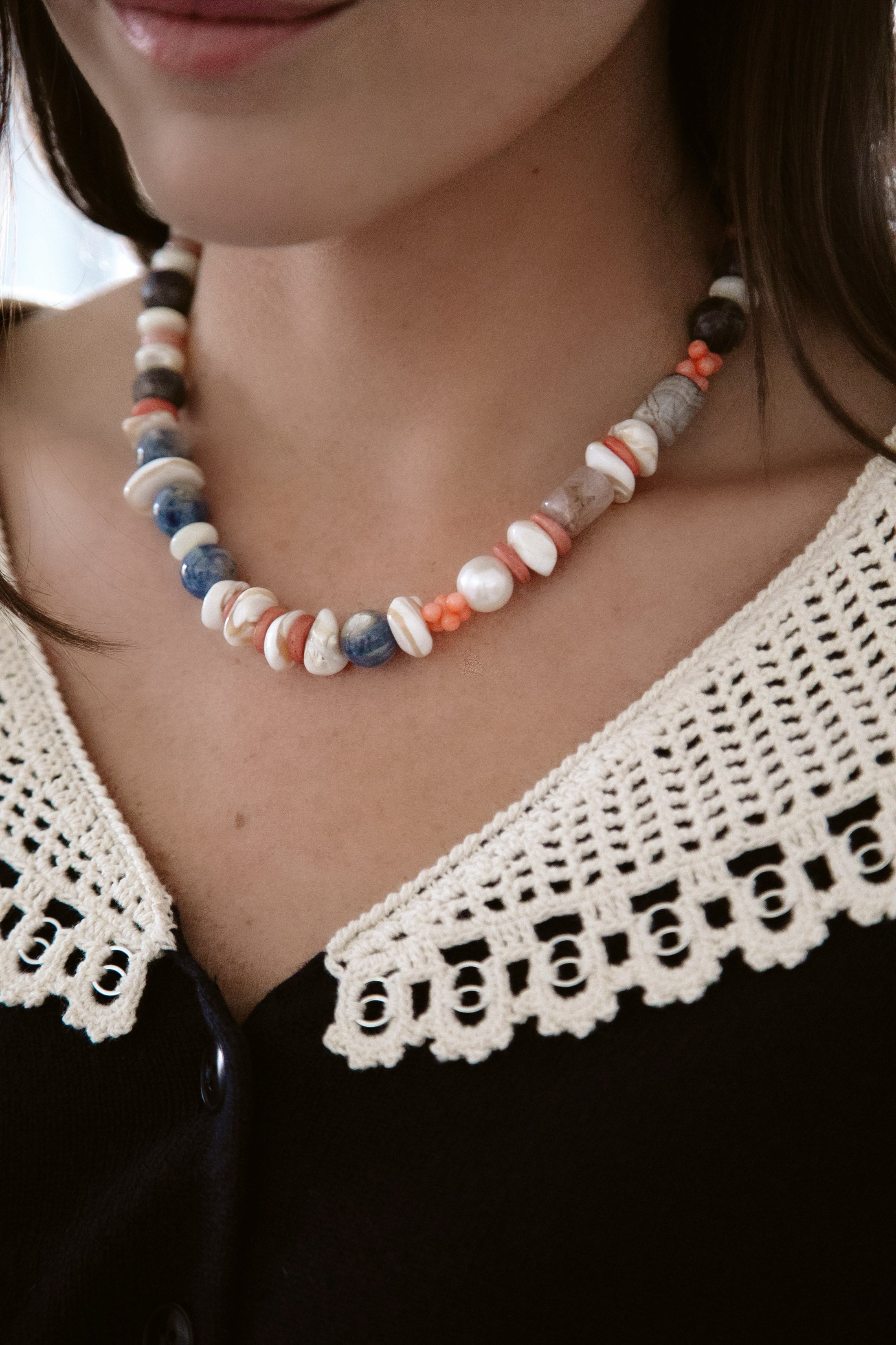 Poolside Confetti Necklace