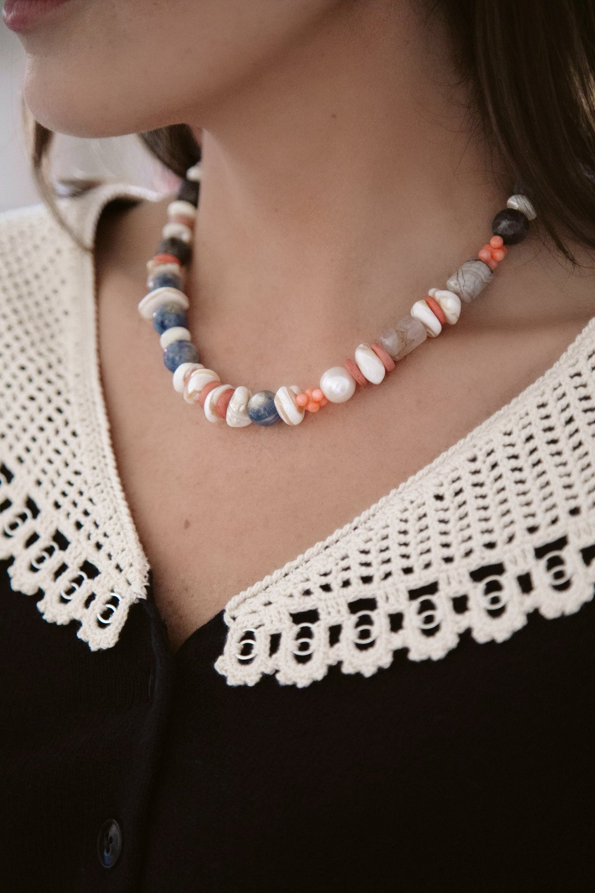 Poolside Confetti Necklace