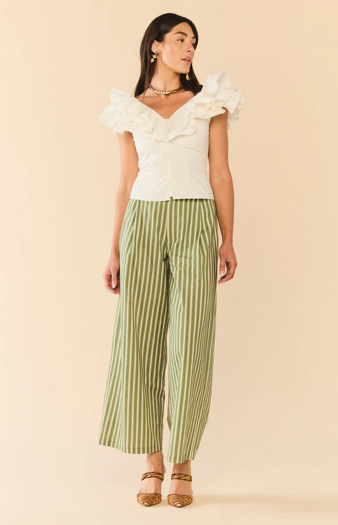 Pop Top in White