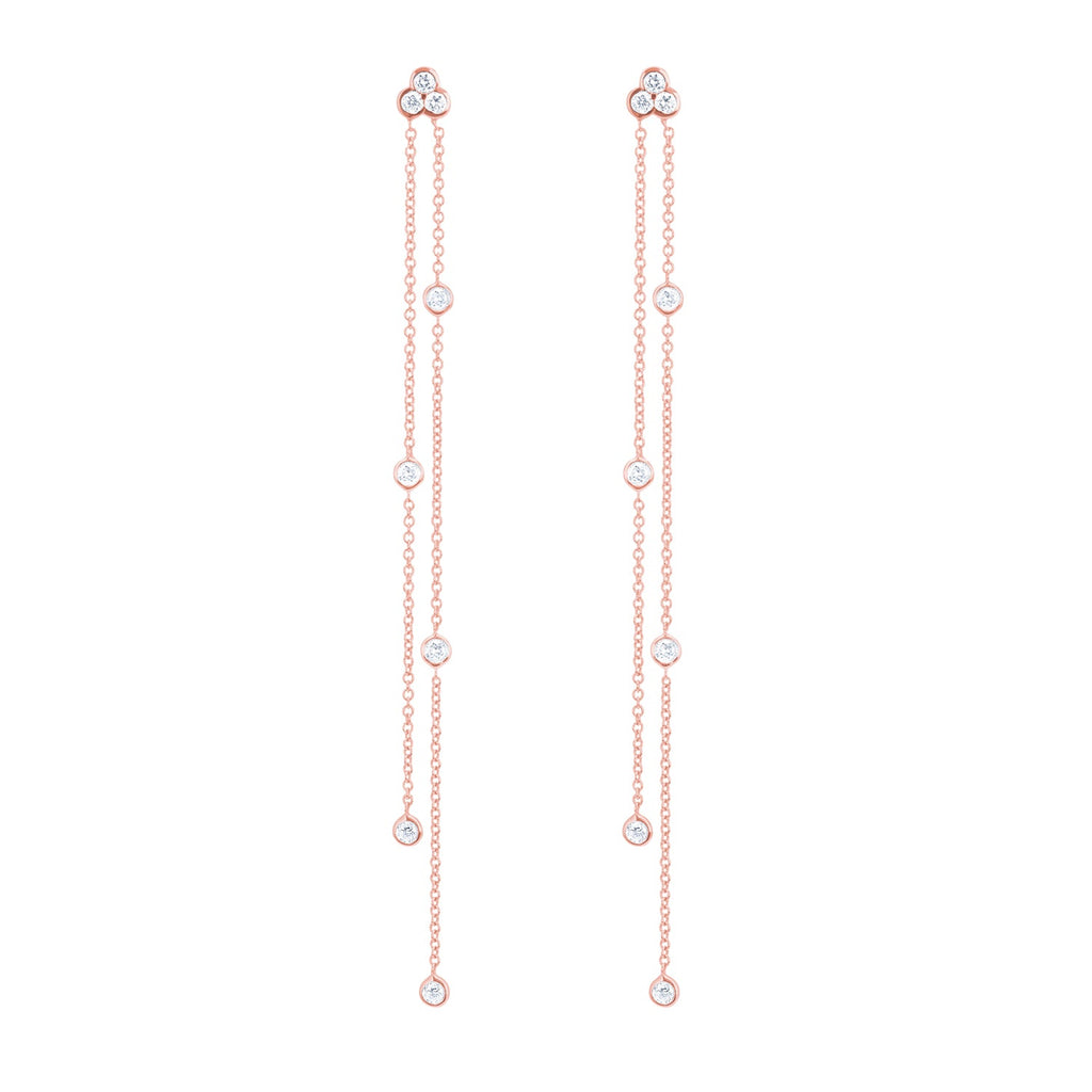 Poppy-Earrings-Rose, 14k rose gold