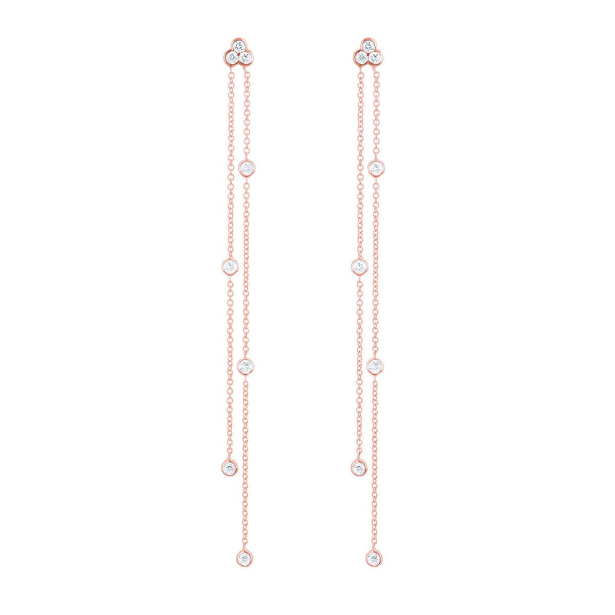 Poppy-Earrings-Rose, 14k rose gold