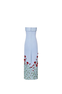 The Poppy Gown in Pale Blue