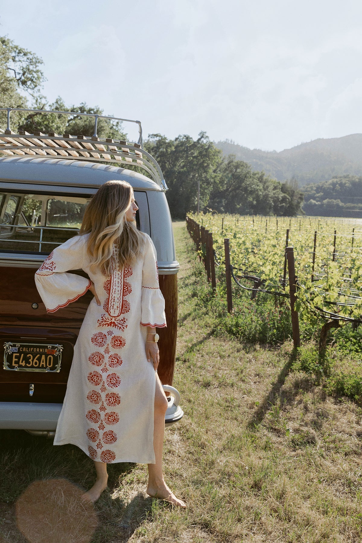 ASHA by Ashley McCormick Poppy Serena Kaftan | Over The Moon