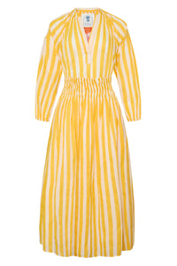 Porto Skirt in Yellow Stripe