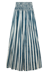 Porto Skirt in Navy Stripes