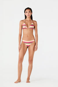 Potosi Bottom in Ethnic Pink Stripes
