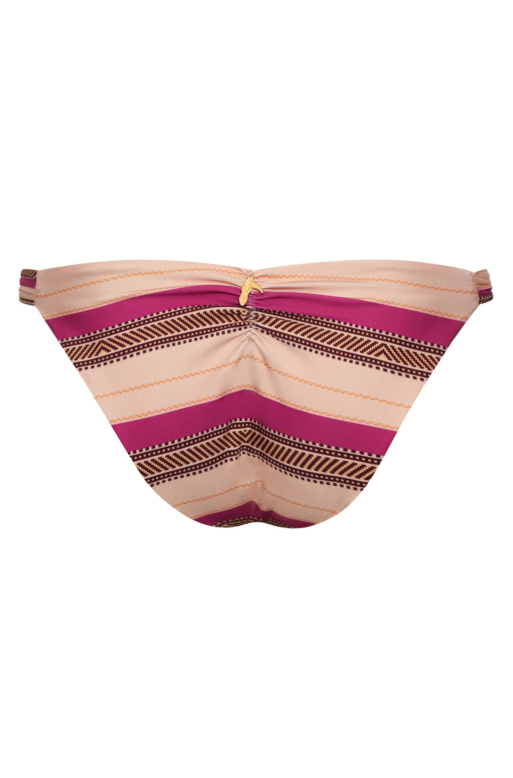 Potosi Bottom in Ethnic Pink Stripes