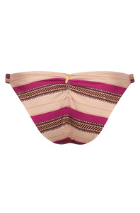 Potosi Bottom in Ethnic Pink Stripes