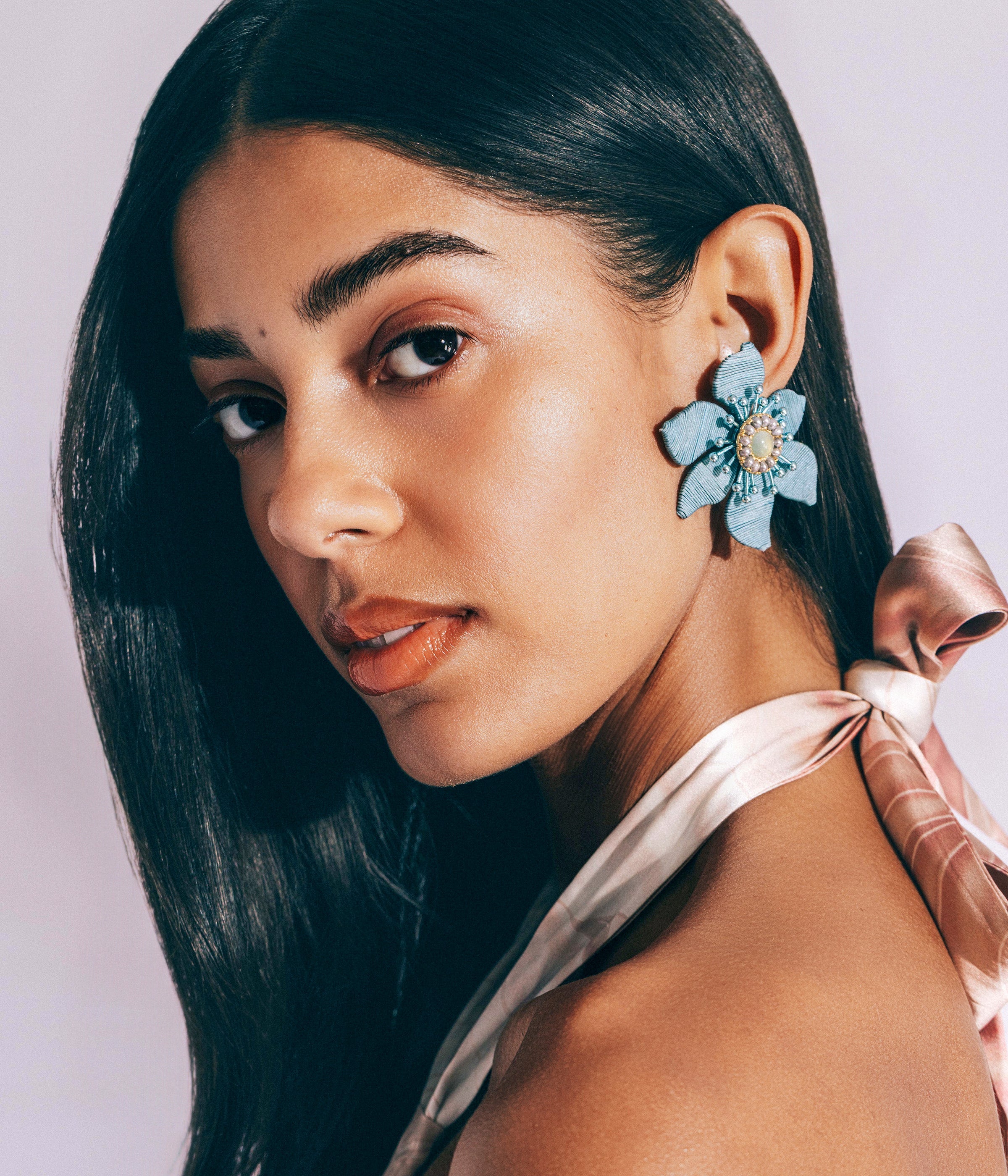 Prescott Flower Earrings - Loren Hope