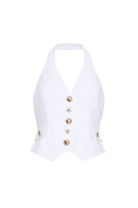 Prescott Top in White