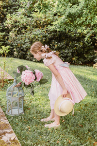 Princess Charlotte Heirloom Pink Smocked Dress