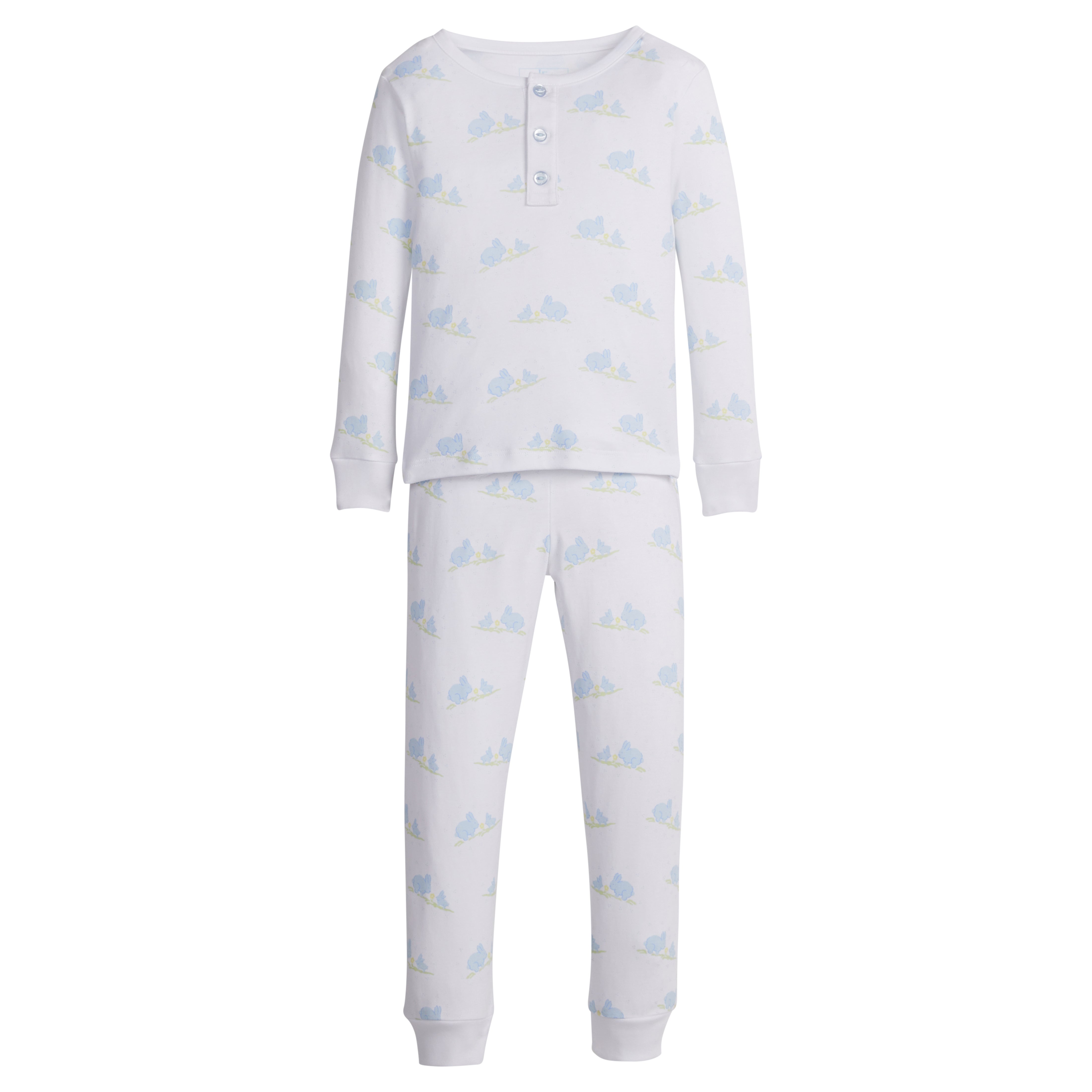 Printed Jammies Blue Bunnies