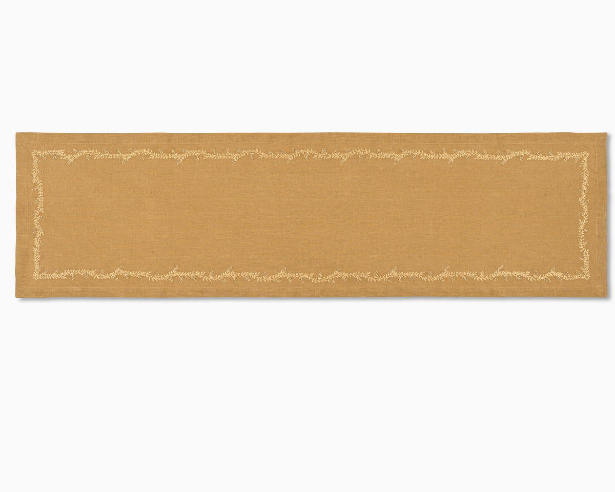 Prism Vine Linen Table Runner