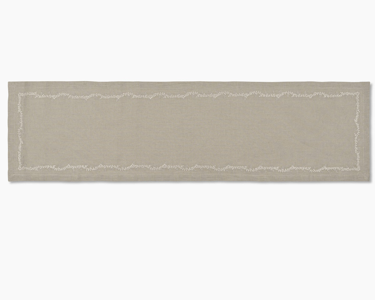 Prism Vine Linen Table Runner