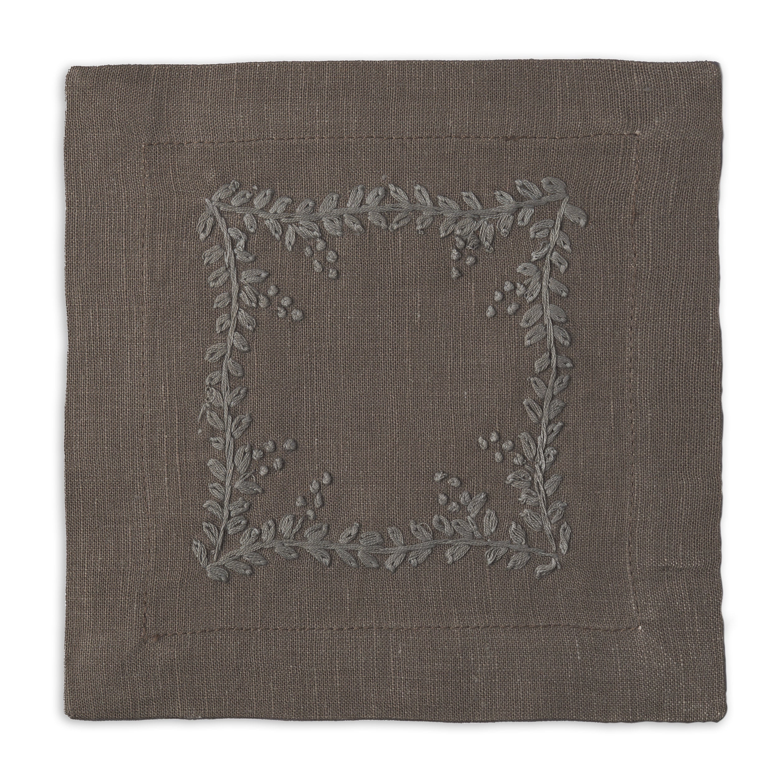Henry Handwork Prism Vine Cocktail Napkin - Thumbnail 5
