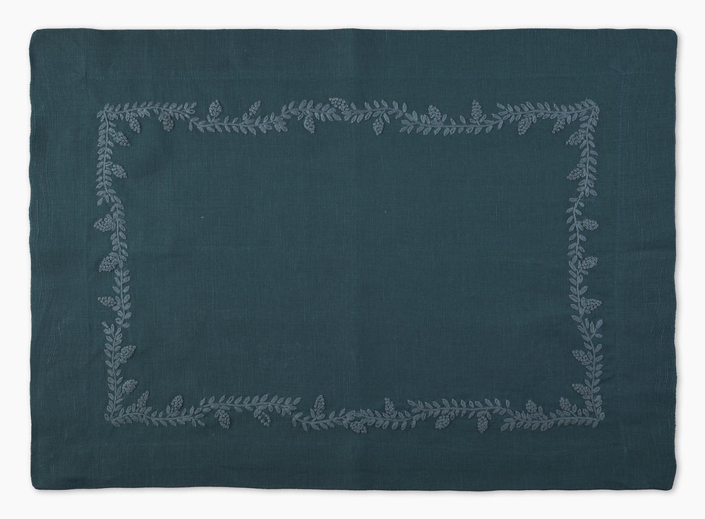 Prism Vine Linen Placemat in 13 Colors