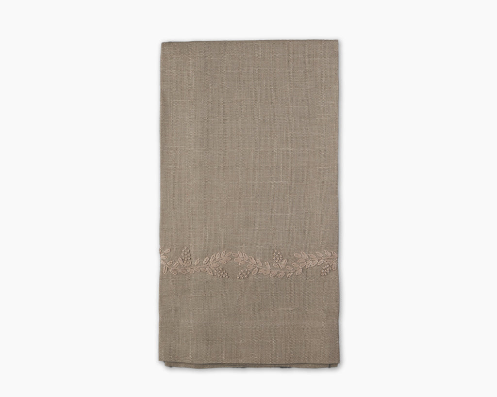 Prism Vine Linen Hand Towel