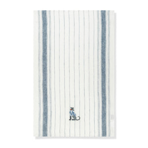 Kitchen Towel with Lurcher Embroidery