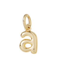 The Puffy Initial Charms