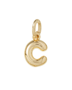 The Puffy Initial Charms