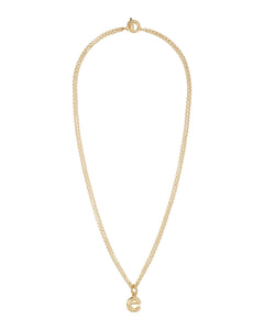 The Puffy Initial Necklace