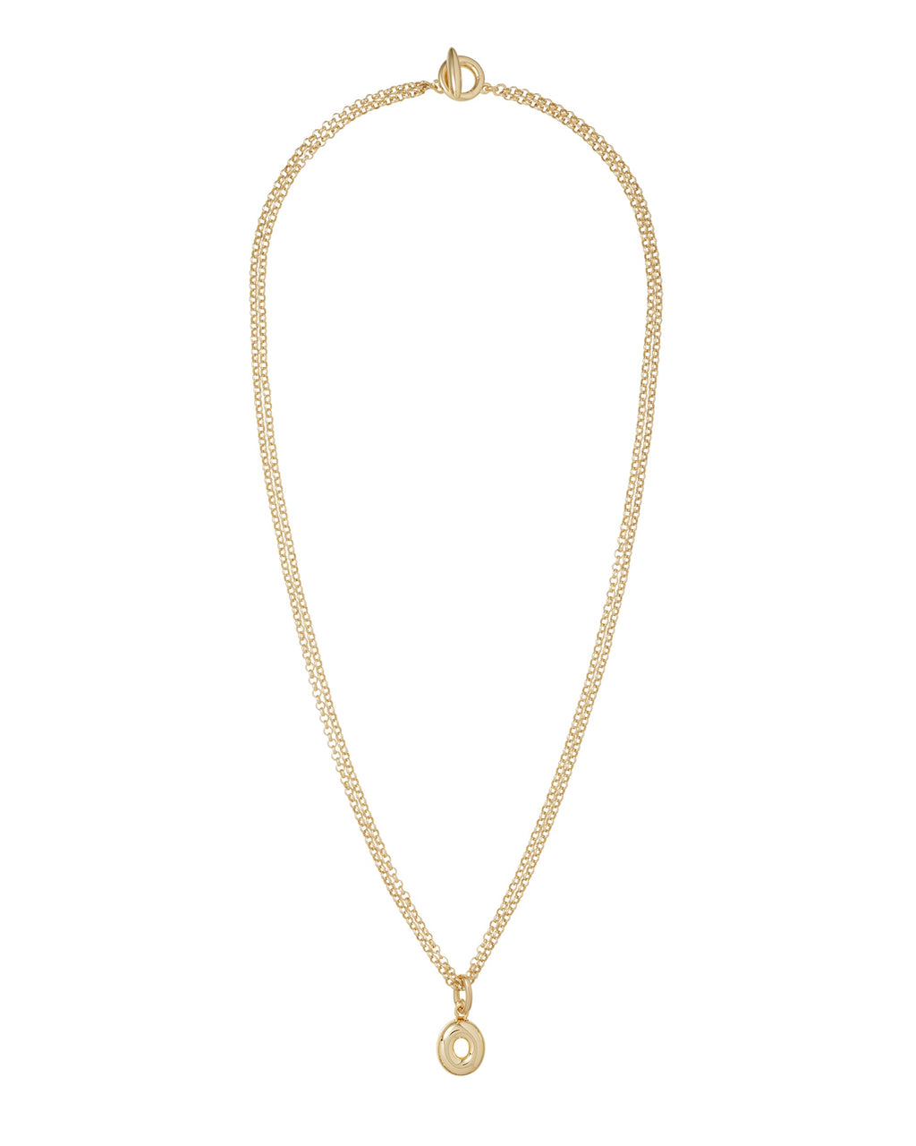 The Puffy Initial Necklace