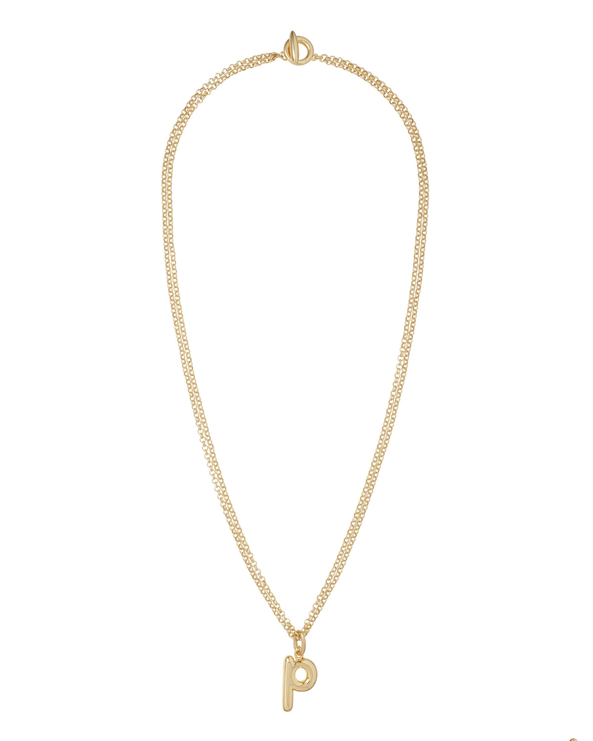 The Puffy Initial Necklace