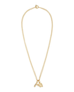 The Puffy Initial Necklace