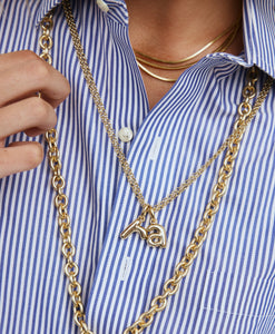 The Puffy Initial Charms