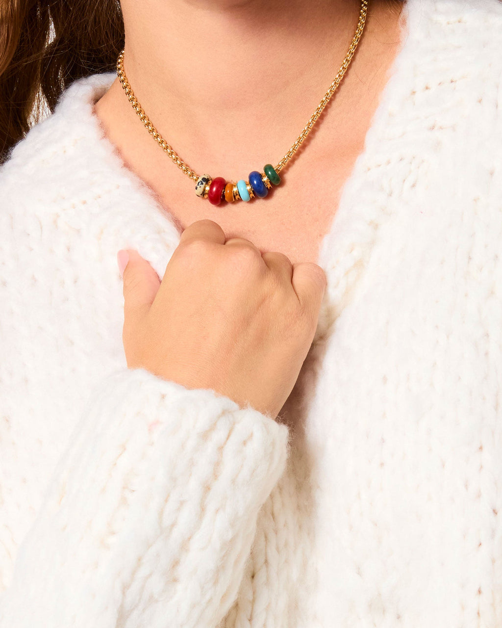 The Stone Slider Necklace